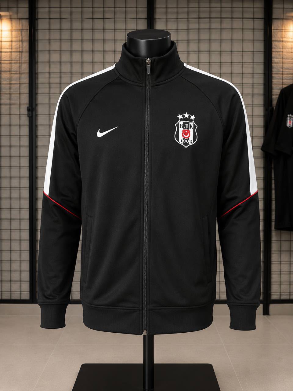 Beşiktaş Siyah Eşofman Üstü